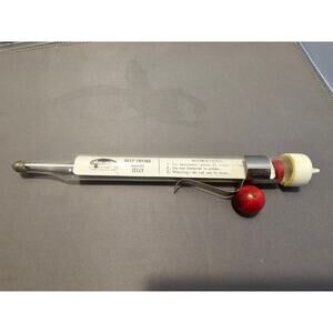 Vintage AcuRite 34 Deep Frying Candy, Icing Thermometer by Chaney Instrument